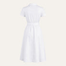 Short - Sleeve 1947 DressWhite