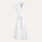 Short - Sleeve 1947 DressWhite