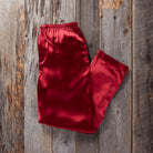 Silk Pajama PantsRed