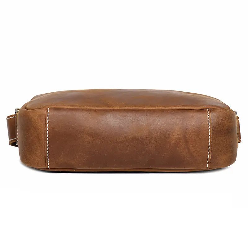 Soren Vintage Leather Crossbody Bag SlingBrown