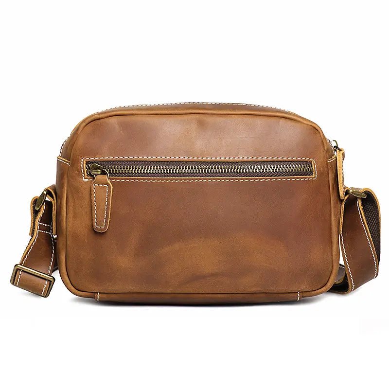 Soren Vintage Leather Crossbody Bag SlingBrown