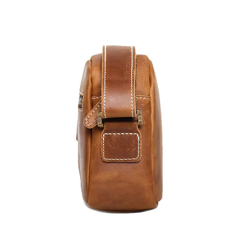 Soren Vintage Leather Crossbody Bag SlingBrown