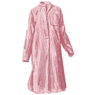 Striped Poplin NightshirtPink White