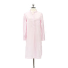 Striped Poplin NightshirtPink White