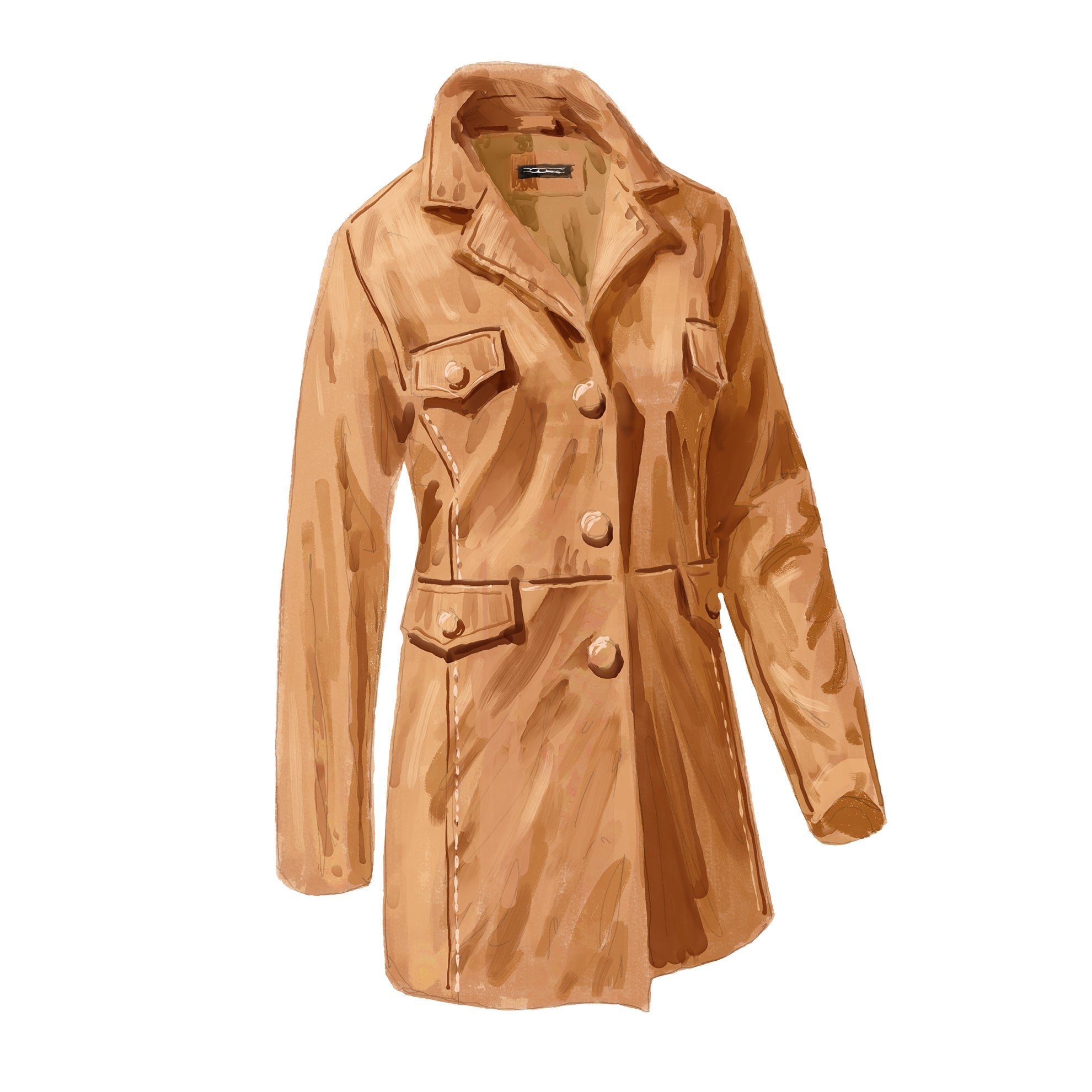 Camel car coat best sale