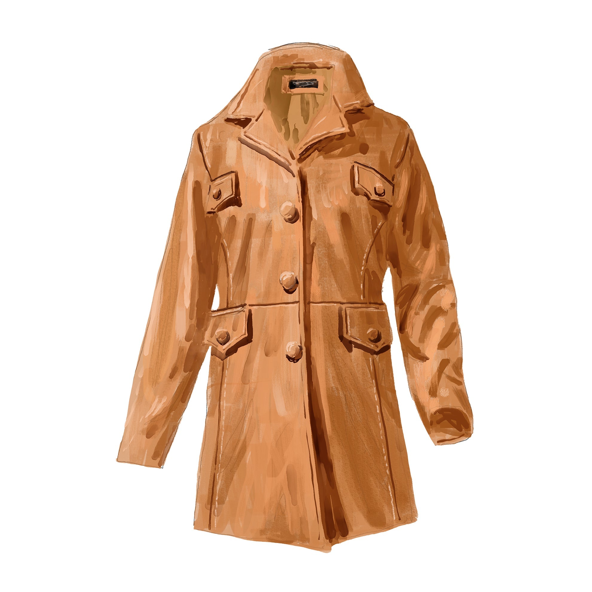 Hickey Freeman Suede Leather - Car popular Coat Medium