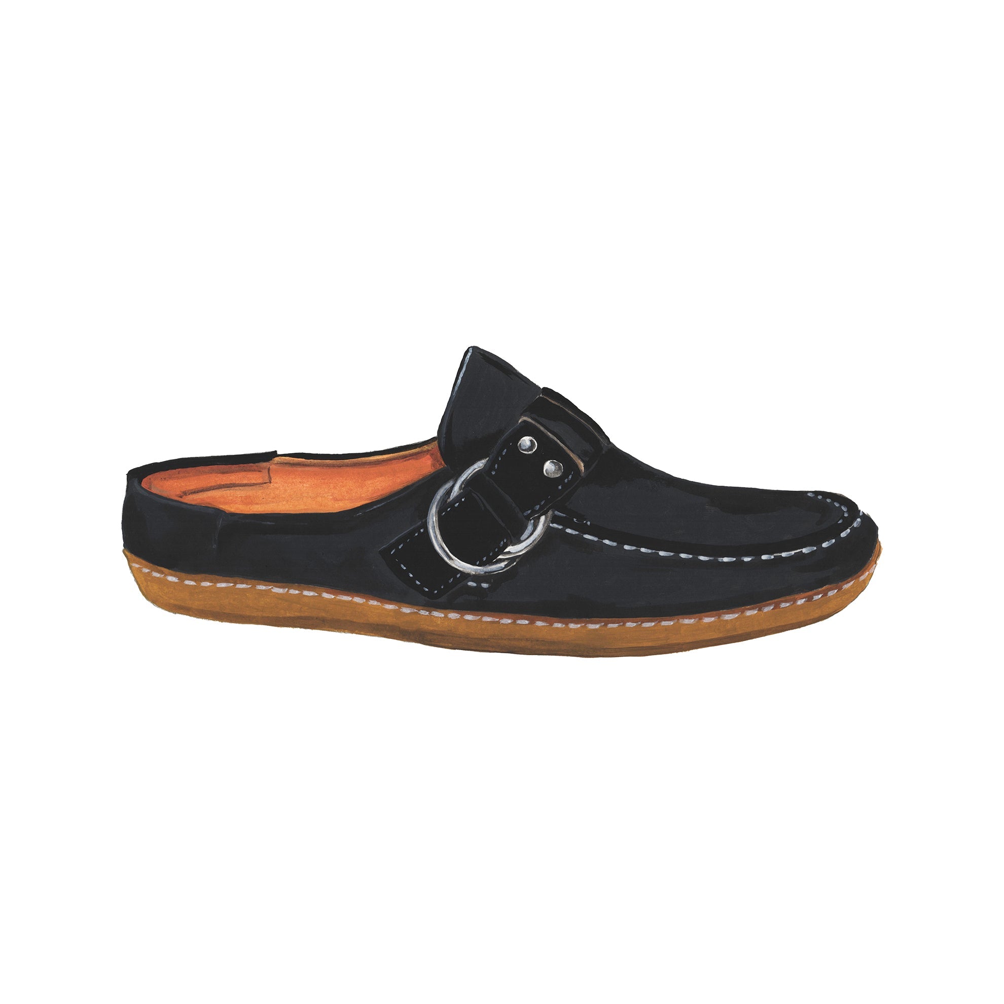 Suede Mule - The J. Peterman Company