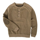 Survivalist’s Two - Tone Henley SweaterKhaki