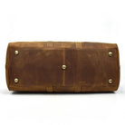 The Bjarke Weekender | Handcrafted Leather Duffle BagDark Brown