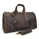 The Bjarke Weekender | Handcrafted Leather Duffle BagDark Brown