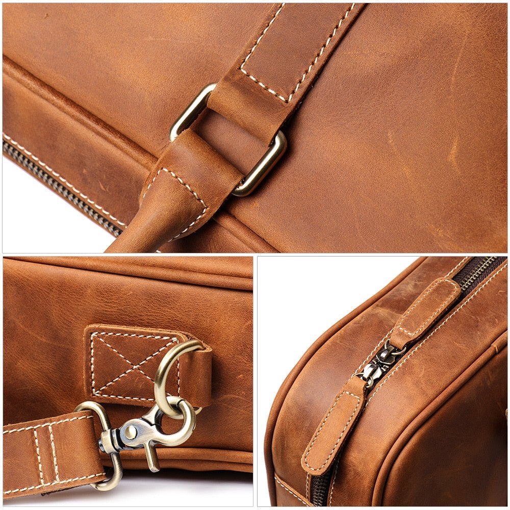 The Bjorn Leather Laptop Bag