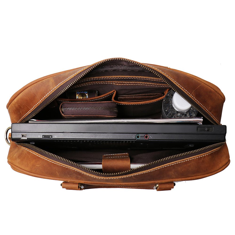 The Bjorn Leather Laptop Bag
