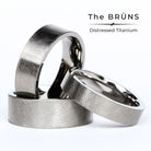 The "Brüns" Etched Titanium Ring6.5