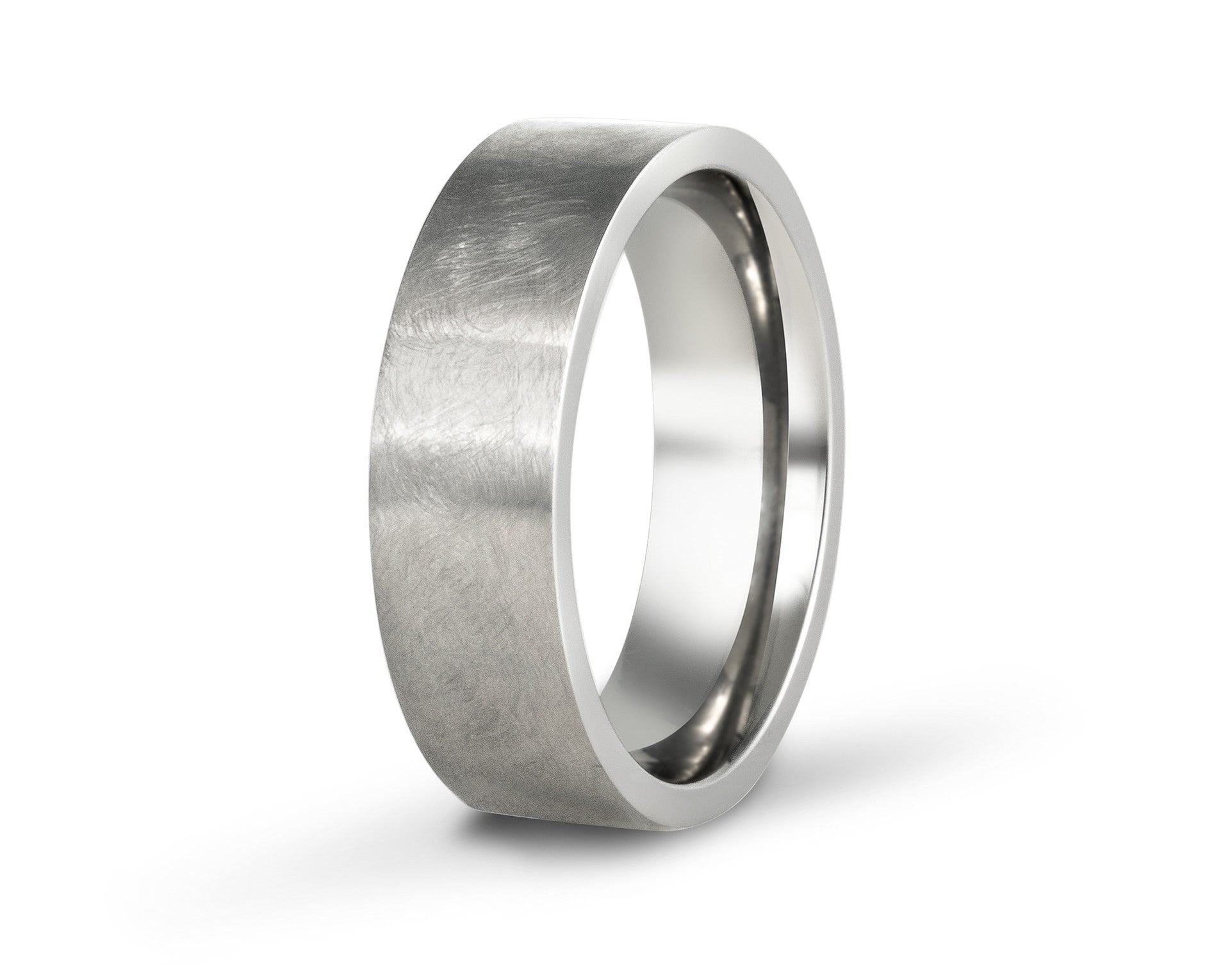 The "Brüns" Etched Titanium Ring6.5