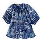 The Cusco Market TunicIndigo