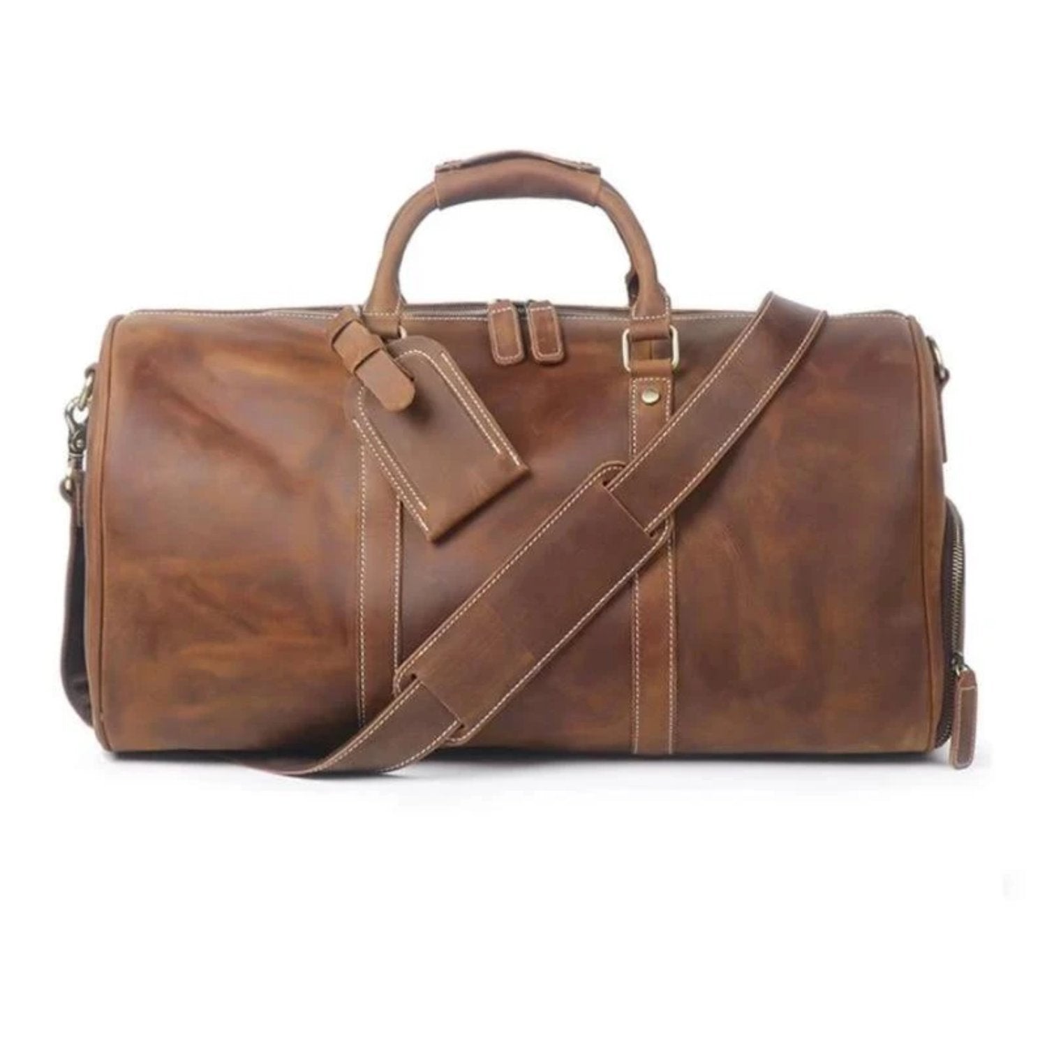 ＊6256＊　BEG 42 Leather Weekender Bag | Leather Overnight Bag | Overnight Bags For