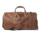The Dagny Weekender | Large Leather Duffle BagBrown