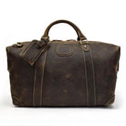 The Eira Duffle Bag | Vintage Leather WeekenderDark Brown