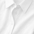 The Grown - Up Cotton Poplin ShirtWhite