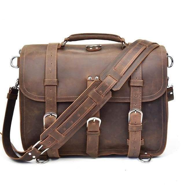 The Gustav Messenger BagBrown