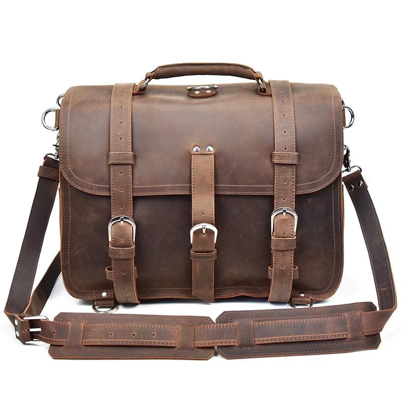 The Gustav Messenger BagBrown