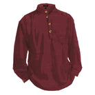 The J. Peterman ShirtBurgundy