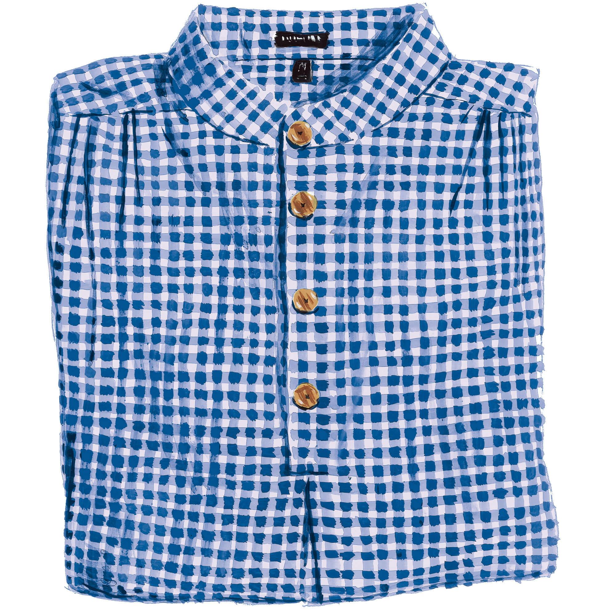 The J. Peterman ShirtLight Blue Check