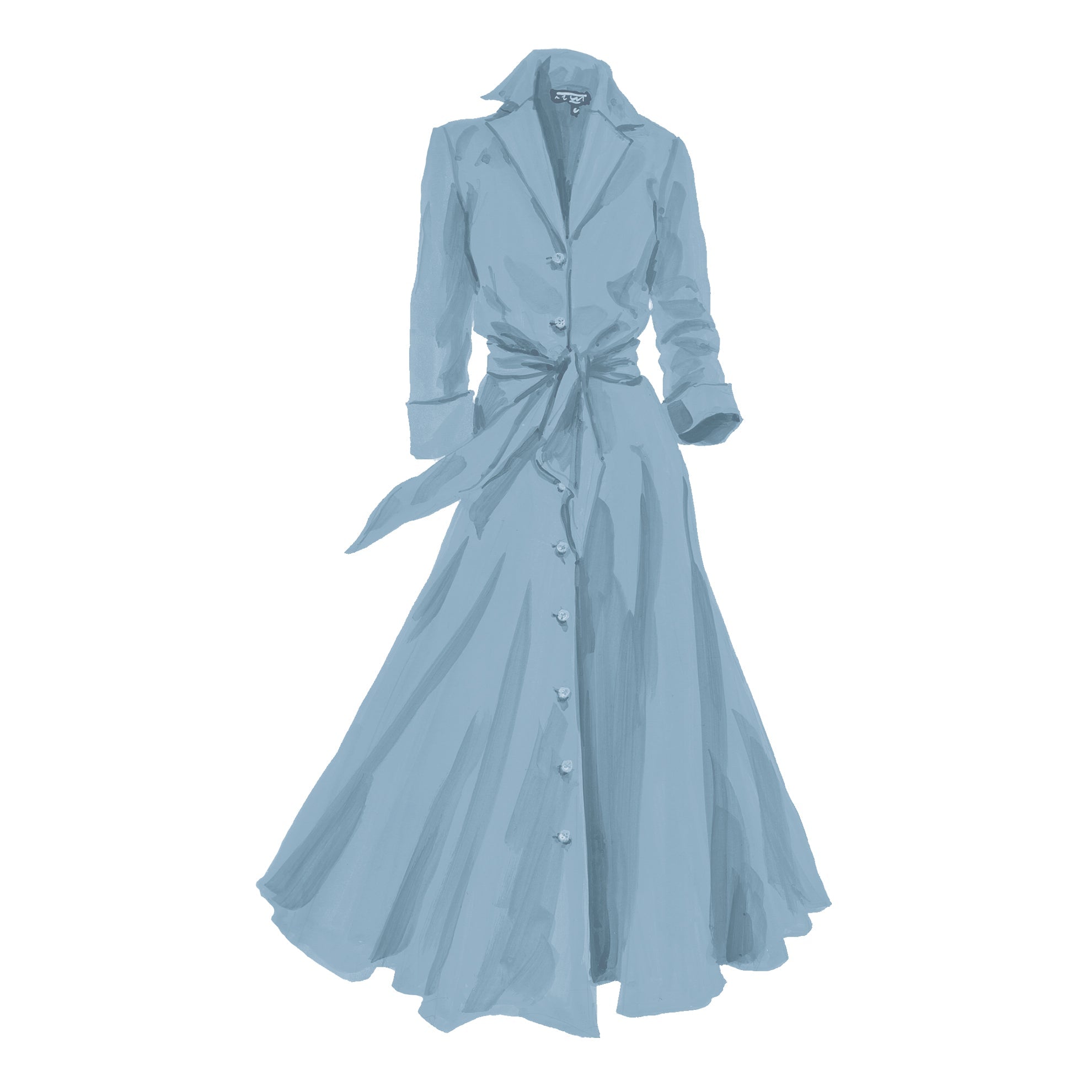 The Long-Sleeve 1947 Dress - The J. Peterman Company