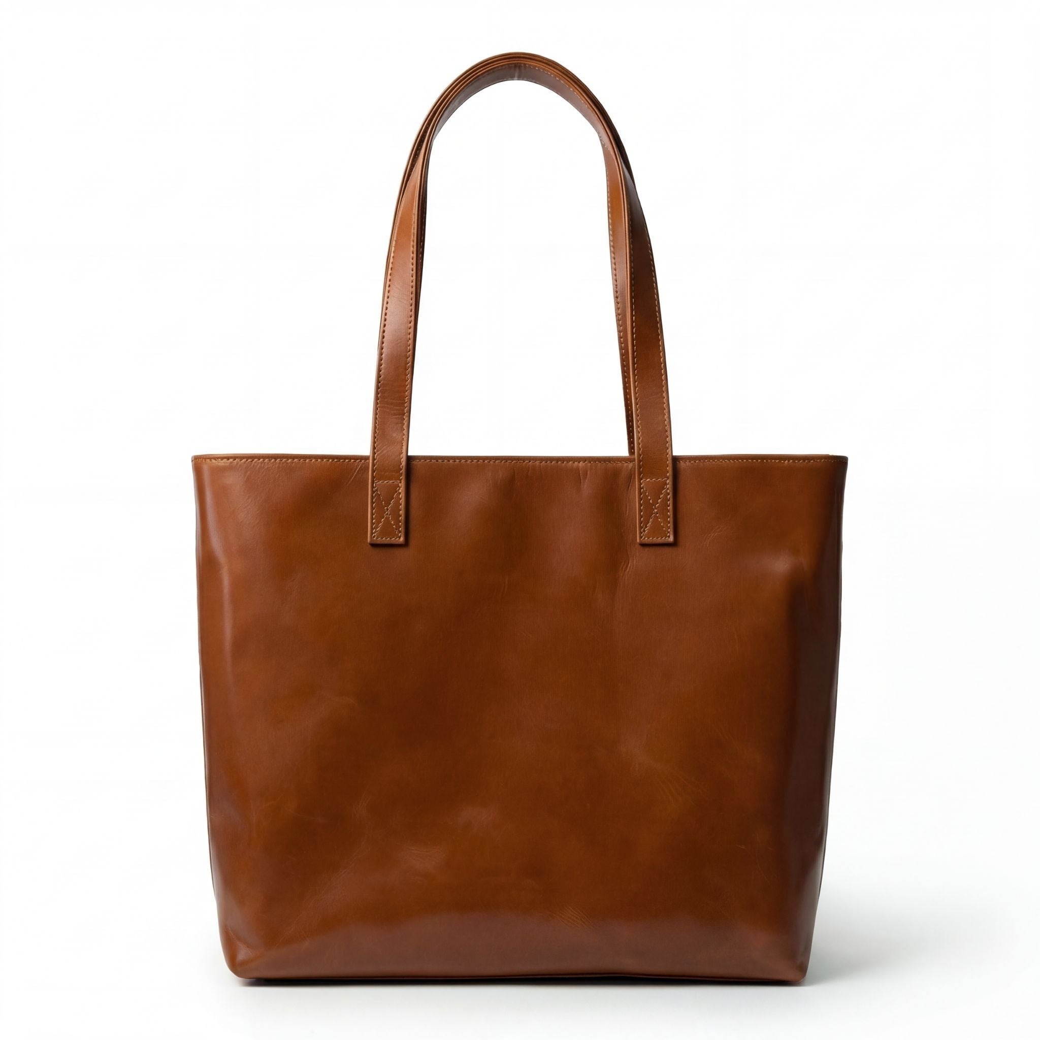 The Page Tote BagCognac