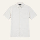 The Piazza Silk Noir ShirtChalk