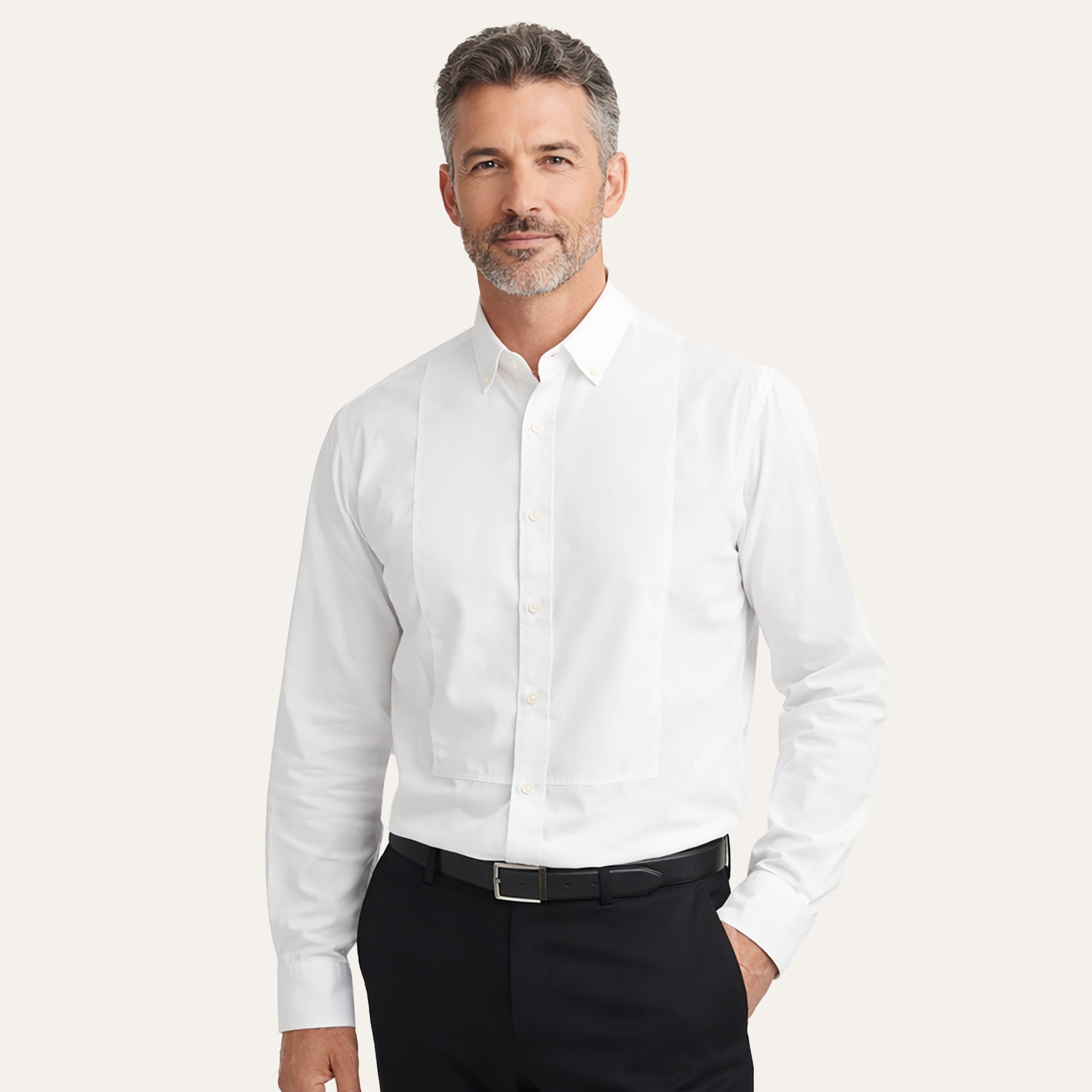 The RSVP Classic Tuxedo ShirtWhite