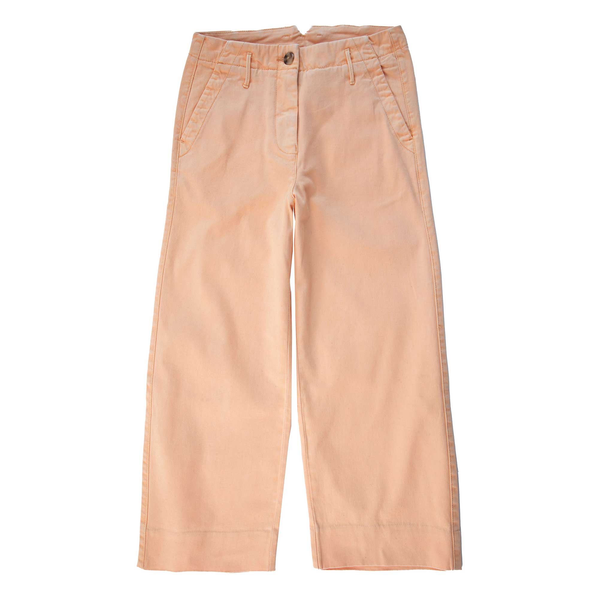 The San Remo Wide Leg Cropped ChinoCantalope