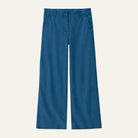 The San Remo Wide Leg Cropped ChinoWashed Navy