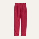The Silk Twill Glamour PantBlack Cherry