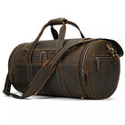 The Wainwright Weekender | Round Vintage Leather Weekender