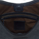 Tooled Leather Hobo BagMidnight Blue