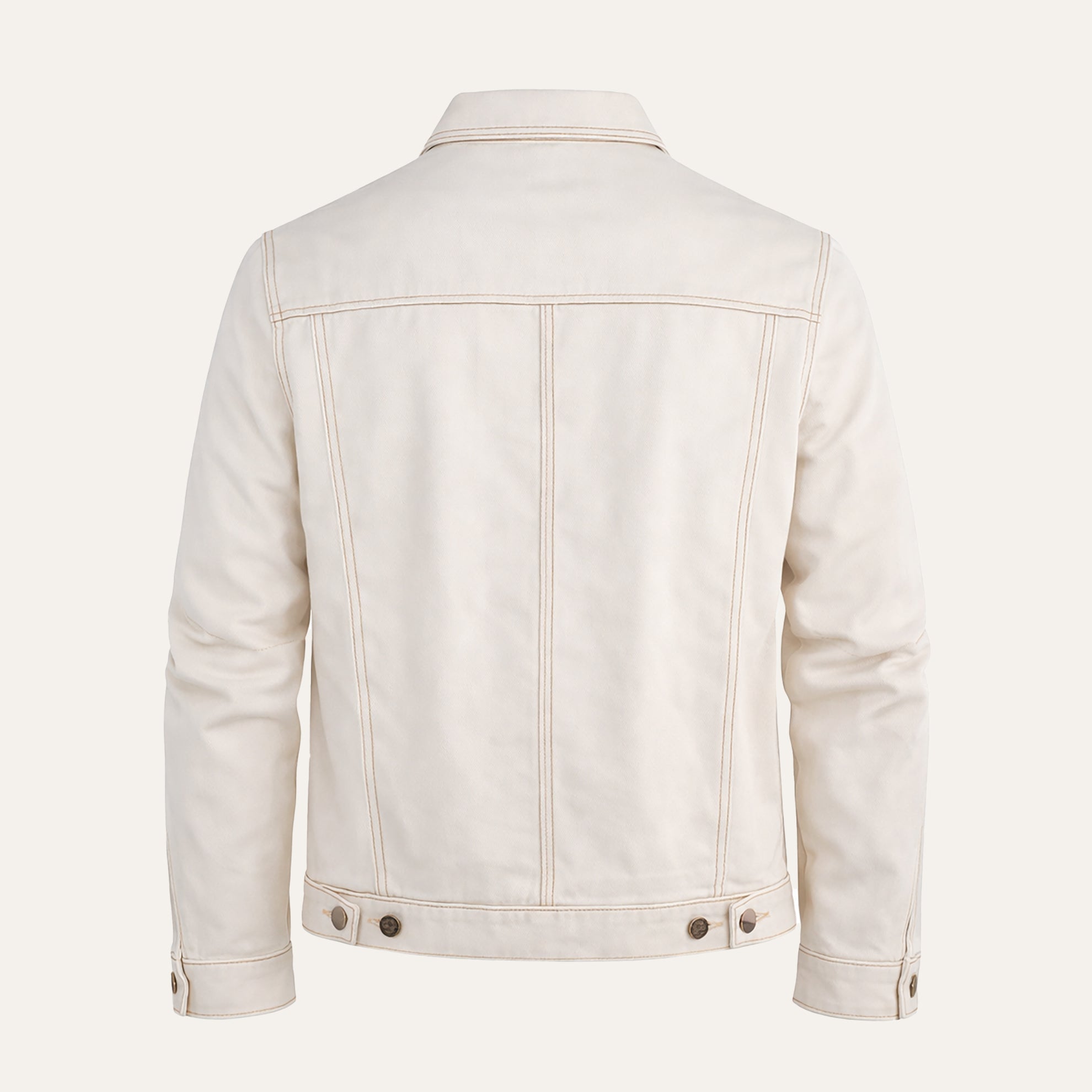 Undyed Natural Jean Jacket - The J. Peterman Company
