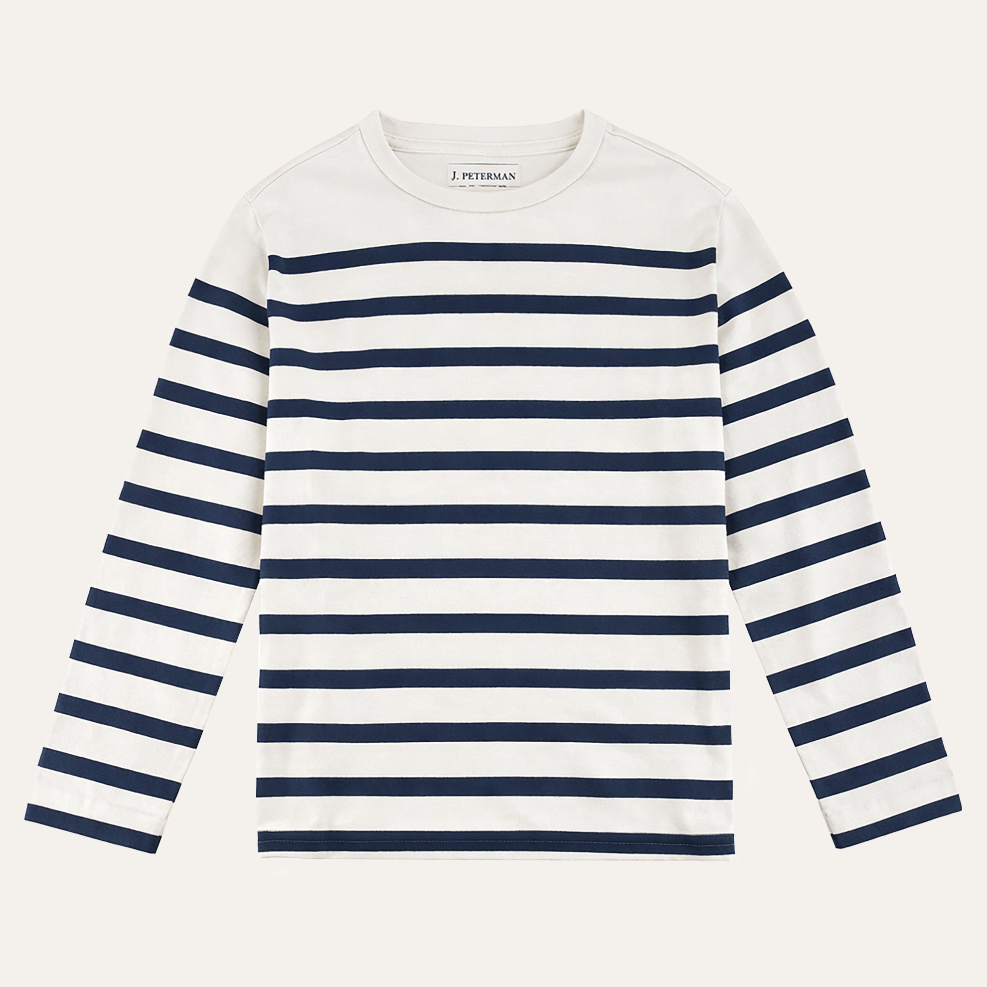 Vallauris ShirtNavy Cream Stripe