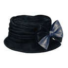 Velvet Bow HatBlack