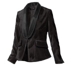 Velvet Tuxedo BlazerBlack