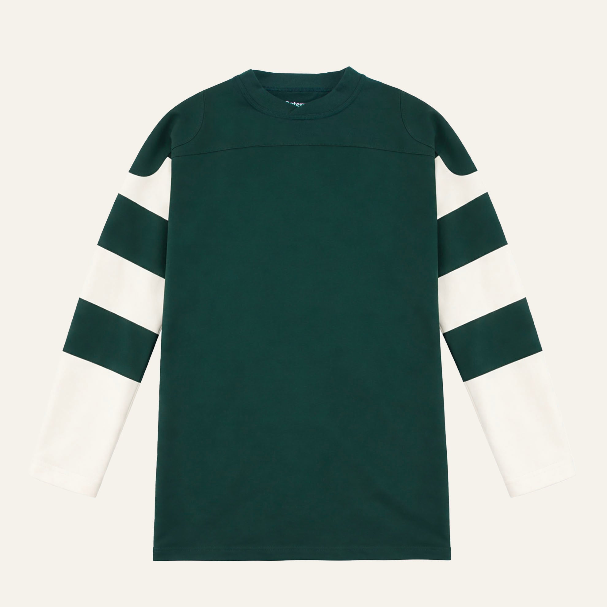 Vintage Football ShirtGreen Cream