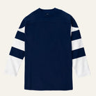 Vintage Football ShirtNavy Heather Grey