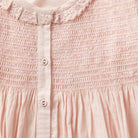 Vintage Smocked NightgownRose Smoke