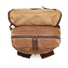 Waxed Canvas Backpack by Mission MercantileSmoke Brown