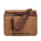 Waxed Canvas Messenger by Mission MercantileSmoke Brown