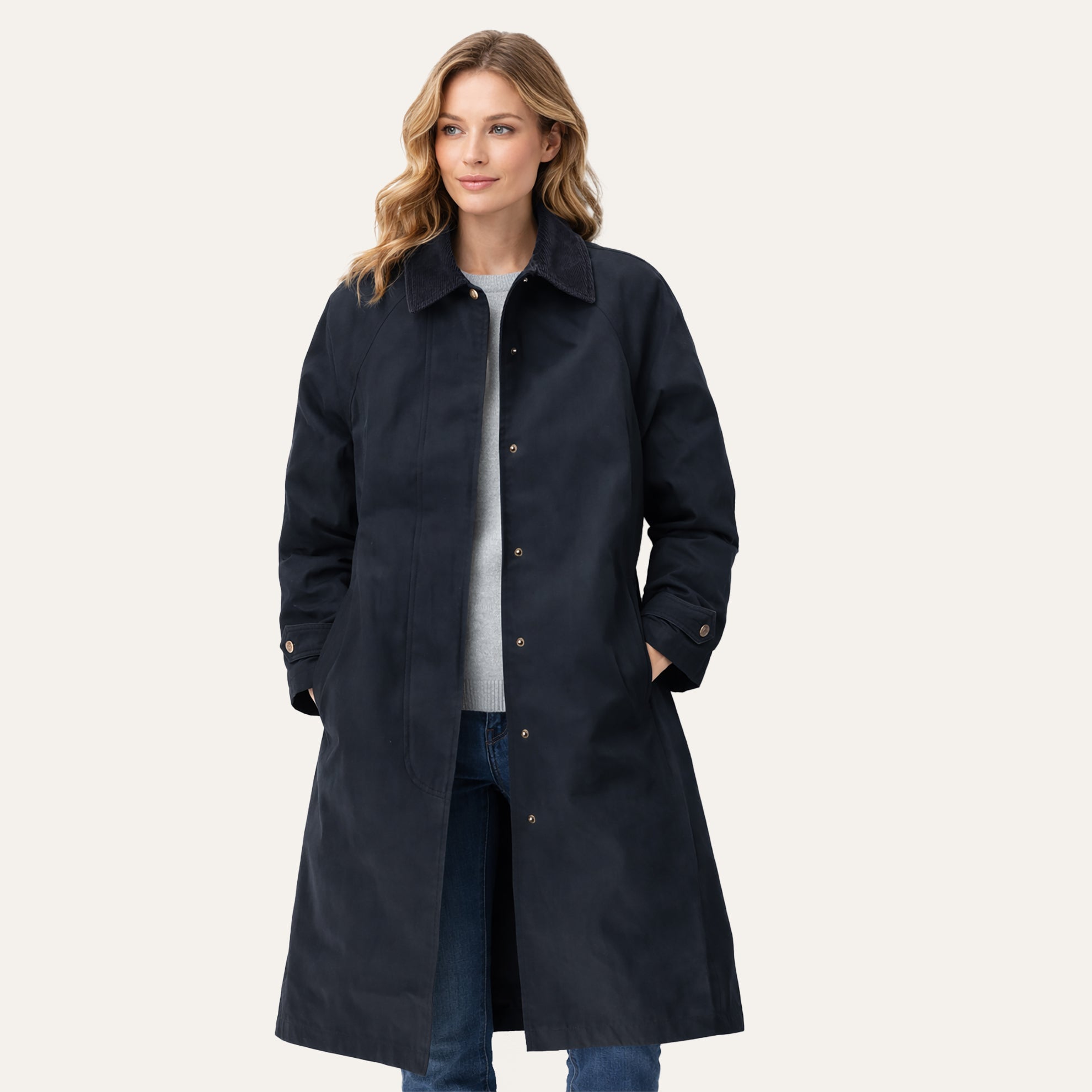 Women's Classic Horseman's DusterBlack