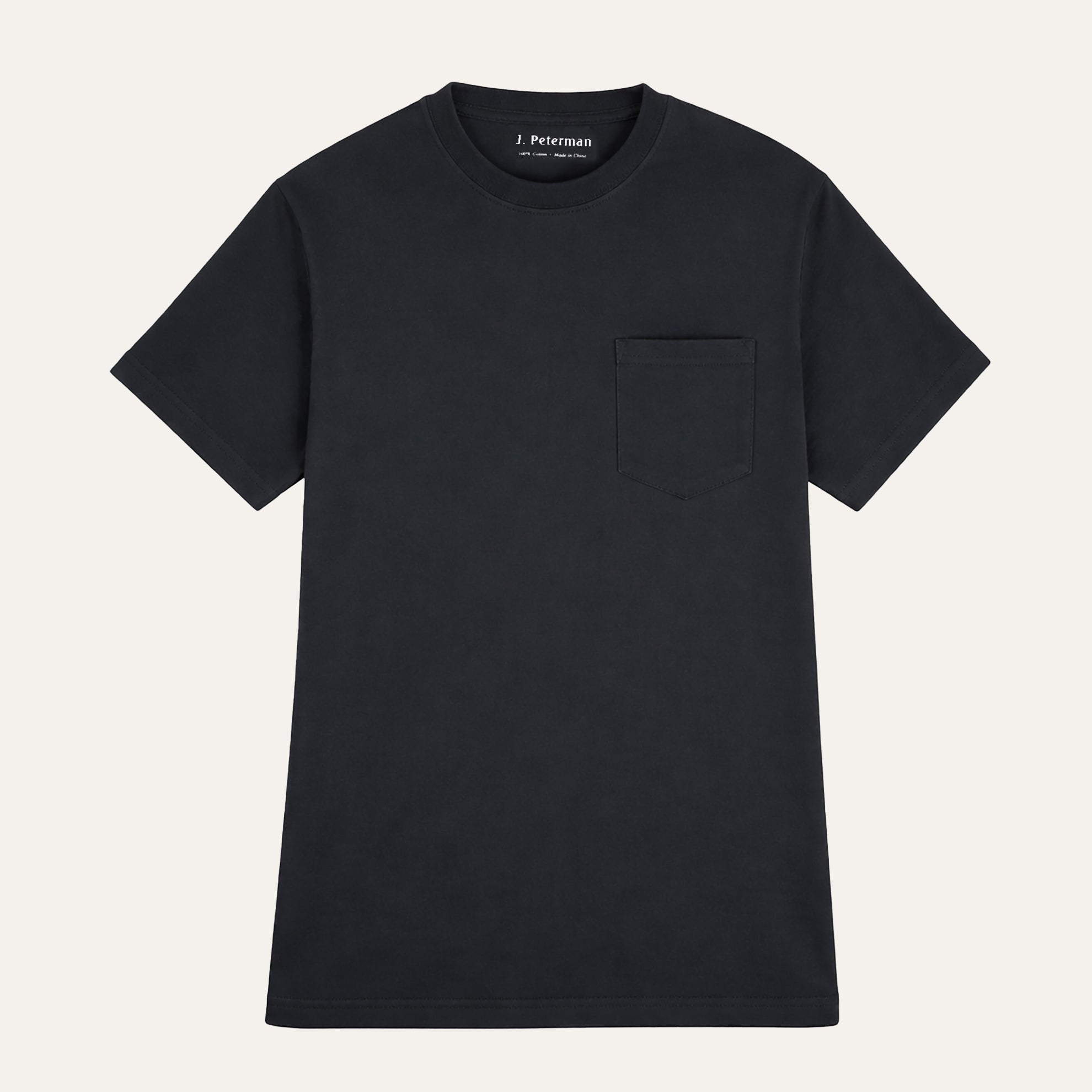 Women's Short Sleeve Vintage T-ShirtBlack