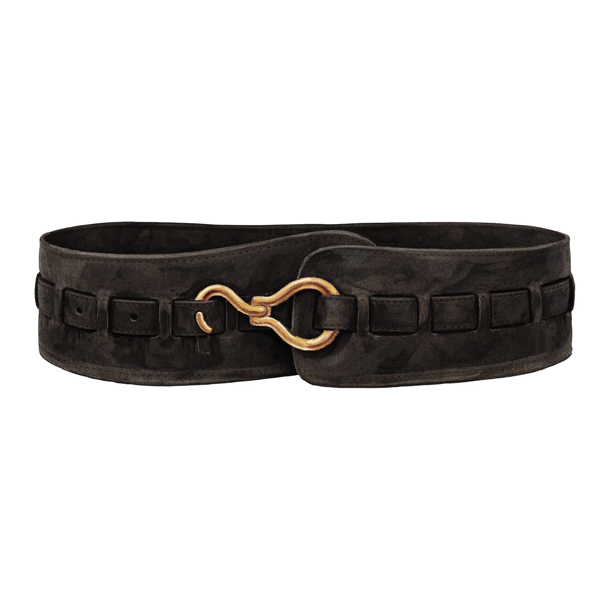 Women's Wide Hoofpick BeltBlack