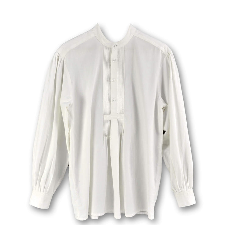 J. Peterman Men's Cotton Long Sleeve Relaxed Fit Henley Otavalo Mountain Shirt
