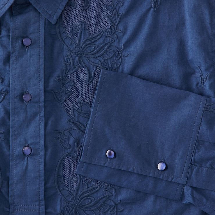 Embroidered Western Popover